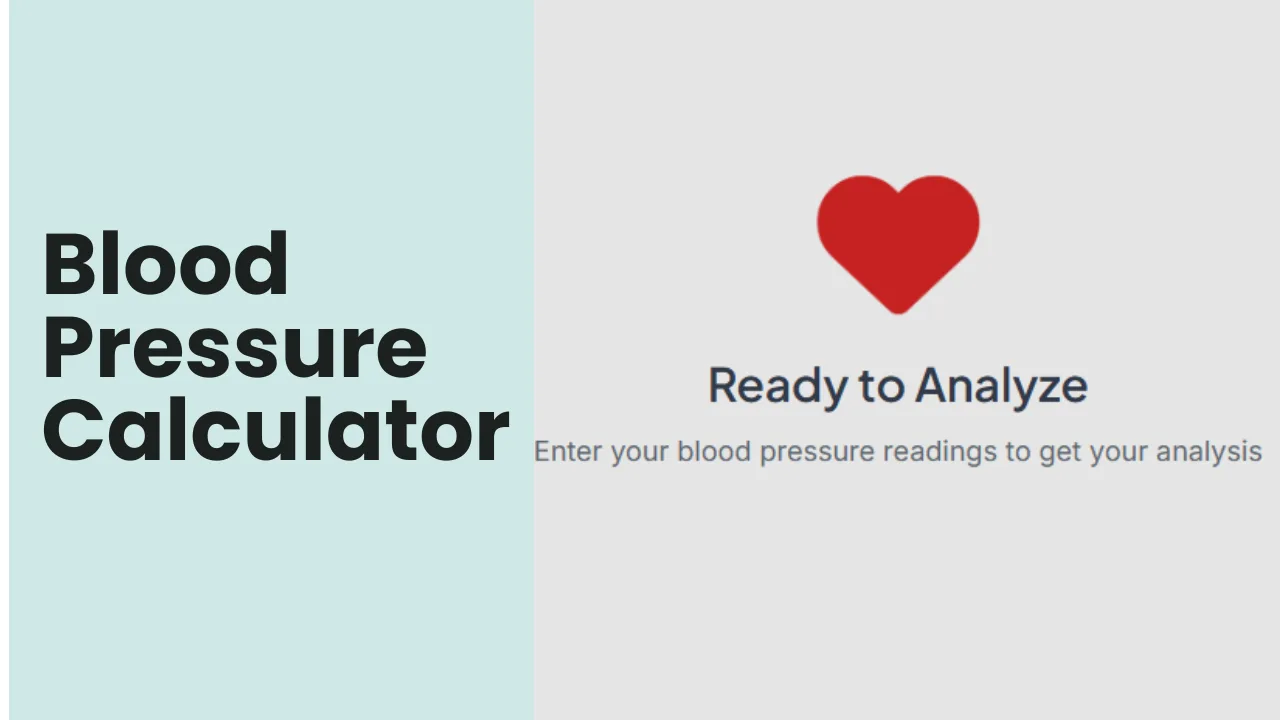 Blood Pressure Calculator