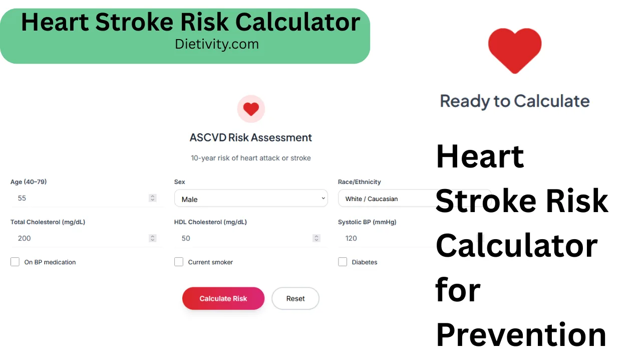 Heart Stroke Risk Calculator