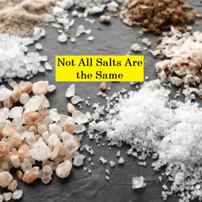 Not All Salts Are the Same