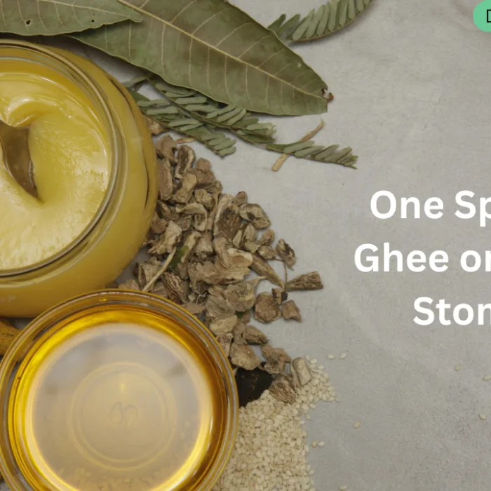 One Spoon of Ghee on Empty Stomach